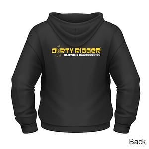 Dirty Rigger Hoodie Zip-Up (back view)