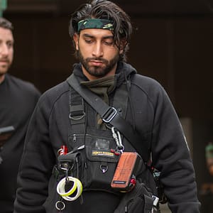 Dirty Rigger Chest Rig Radio Vest Harness LED Stage Studio Church 