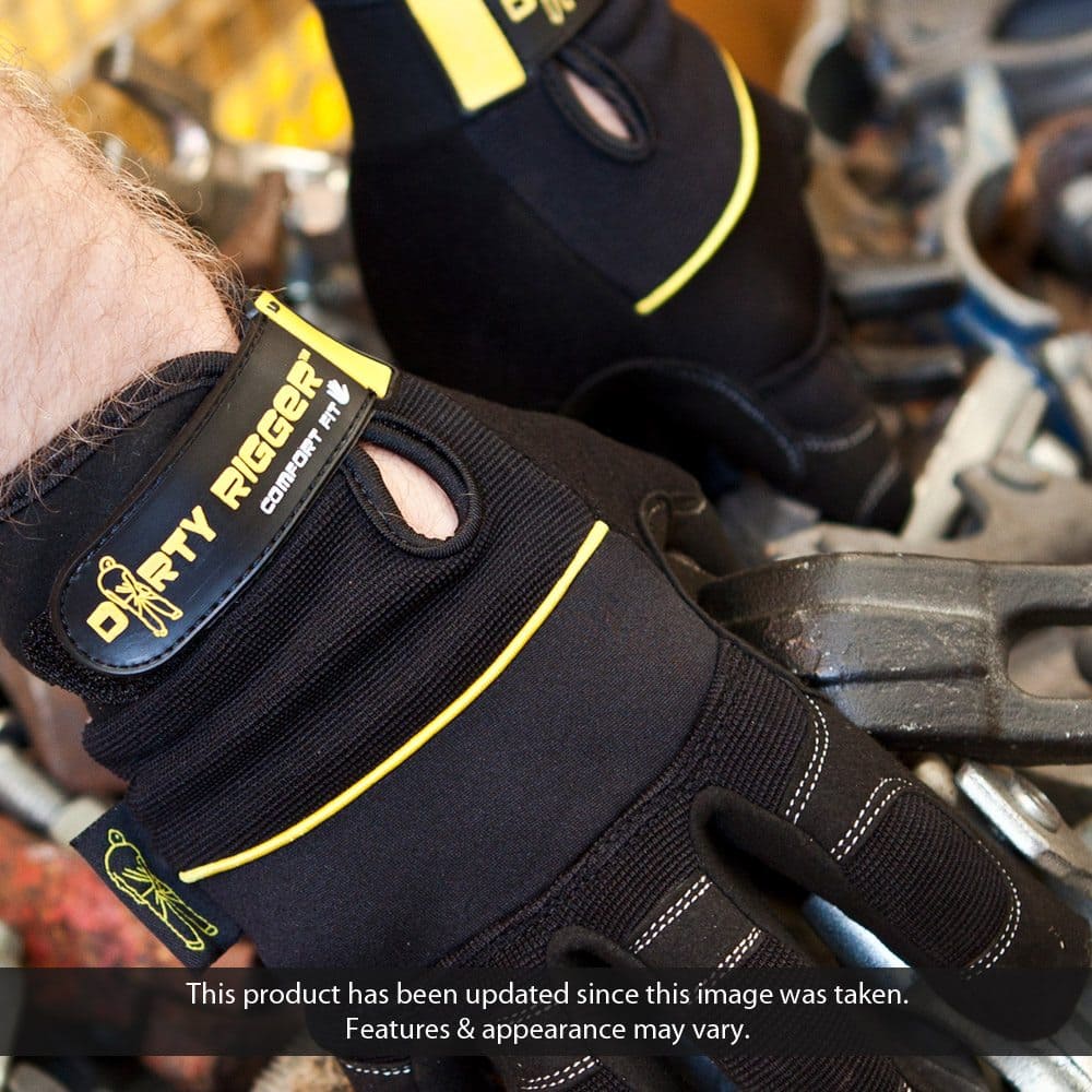Dirty Rigger Comfort Fit™ Rigger Glove Lifestyle Shot + Update Notice