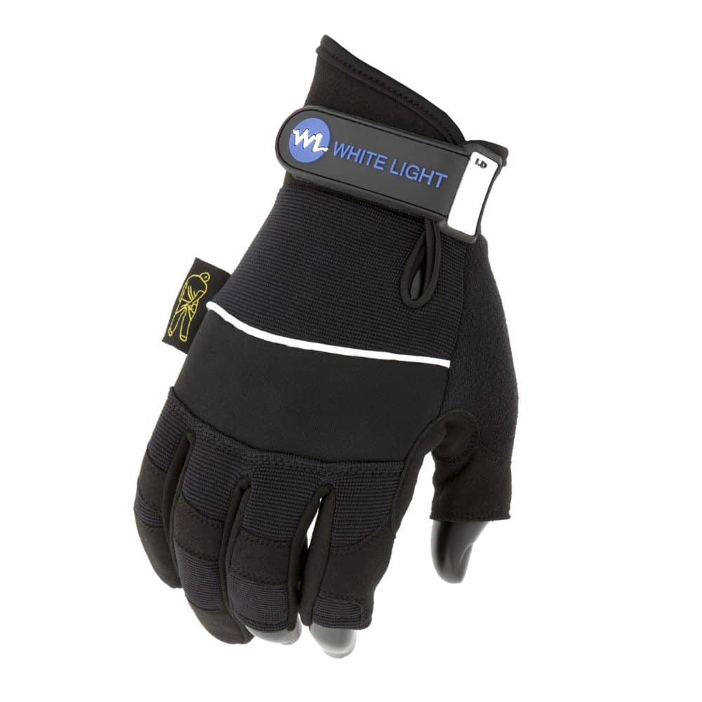 Dirty Rigger® Comfort Fit Rigger Gloves with custom branded wrist tab.