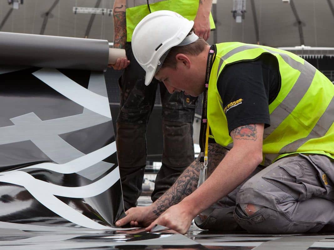 Printed Floor for London 2012 Opening Ceremony (installation)