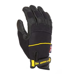 Leather Grip Rigger Glove Back