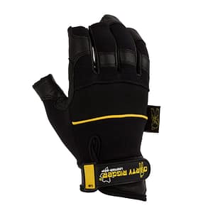 Dirty Rigger Leather Grip Framer Rigger Glove (Back)