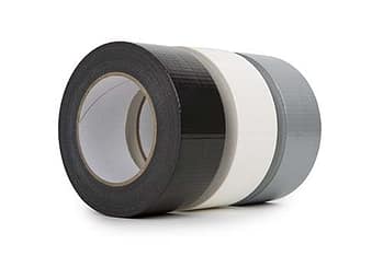 Stage Theatre Events 2 x Le Mark MagTape Utility Black Gloss Gaffer Tape Rolls 