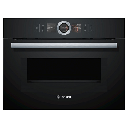 Bosch CMG656BB6B Series 8 Built In Combination Microwave - BLACK ...