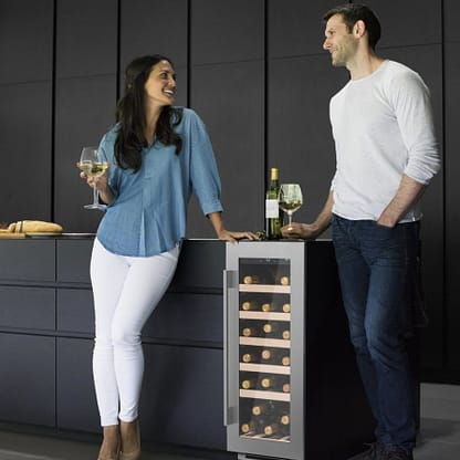 Caple WI3125 30cm Undercounter Wine Cooler - STAINLESS STEEL ...