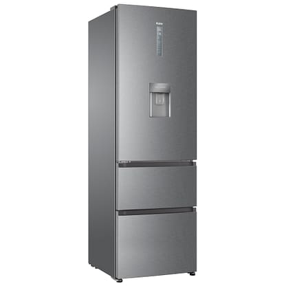 Haier HTR3619FWMP 3D Series 3 60cm MyZone Frost Free Fridge Freezer With  Water - SILVER - Appliance City