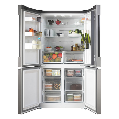 Bosch KFN96VPEAG French Style 4 Door Fridge Freezer - SILVER ...