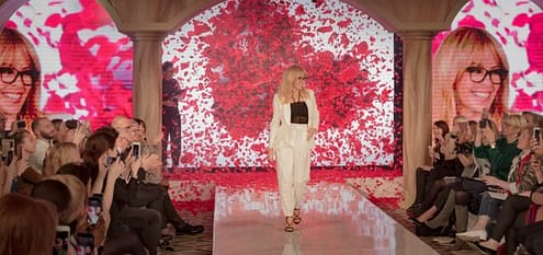 StudioTak makes gloss white catwalk floor with SXS Events