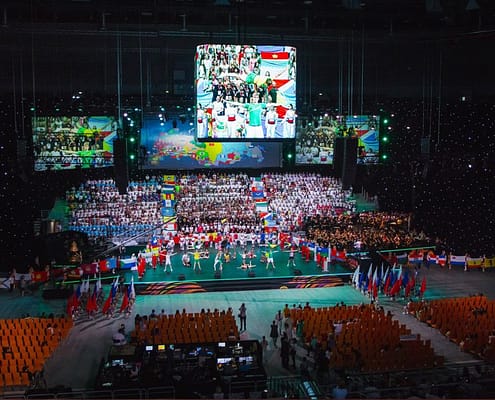 Duo Floor at the World Choir Games