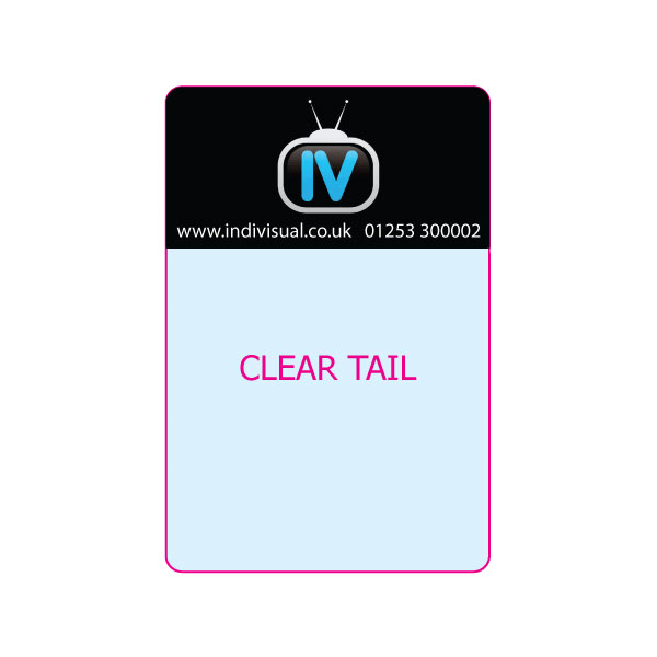 Custom Printed Cable Label - Indivisual