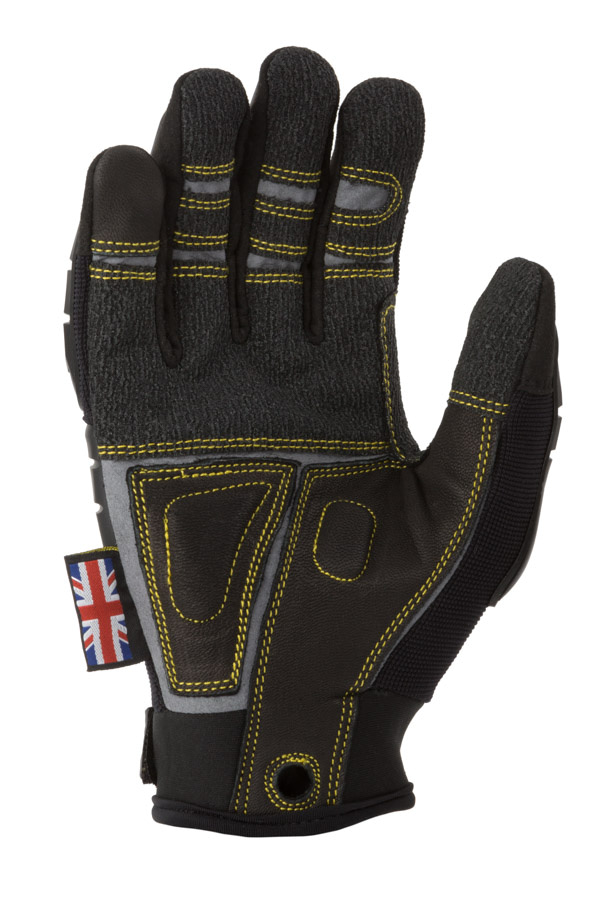 Leather Grip™ (V1.3) Heavy Duty Rigger Glove Full Finger by Dirty Rigger®