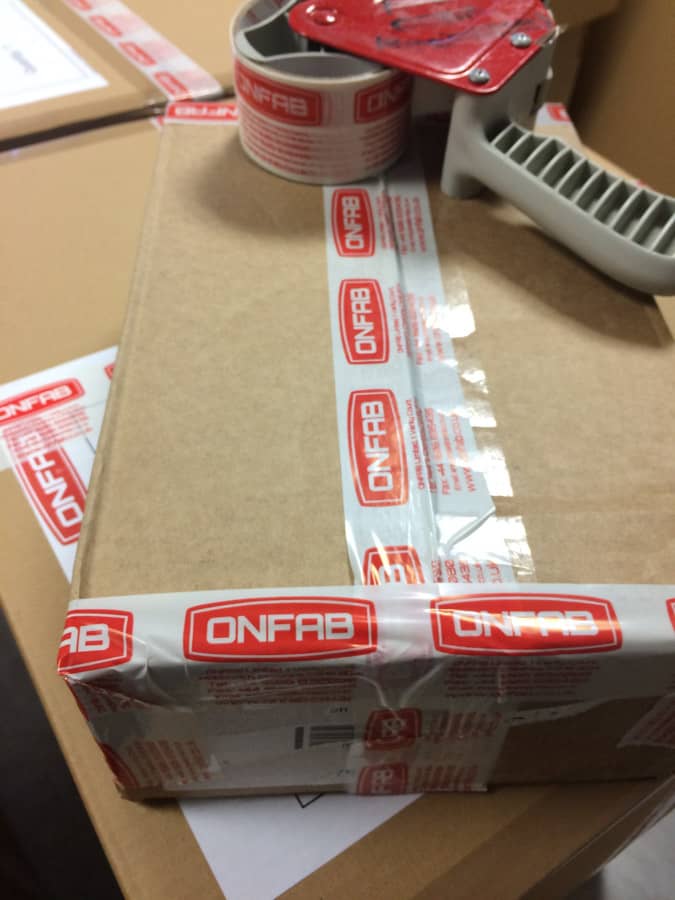 Custom Printed Tape for ONFAB
