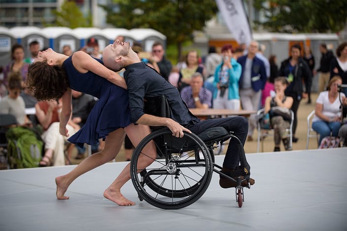 Harmony Dance Floor at the National Paralympic Day