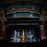 The Specials performing on Le Mark Harmony stage floor