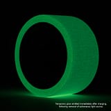 Photoluminescent Glow in the dark gaffer Tape (Glowing)