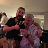 Checking in with happy customers