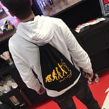 Dirty Rigger's free cotton drawstring bag