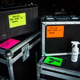 Visi-PAL High Visibility Road Case Labels