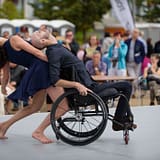 Harmony Dance Floor at the National Paralympic Day