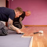 Meadow Sprung Dance Floor at Stageworks Studio (Installation)