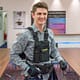 Leisuretec's Charlie modelling the Chest Pack and Padded Tool Belt
