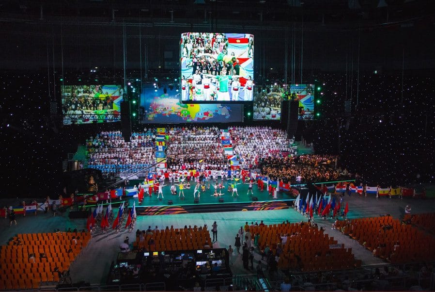 Duo Floor at the World Choir Games