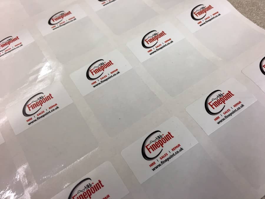 Finepoint Broadcast Custom Printed Cable Labels