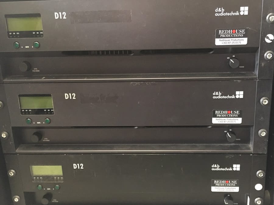 RedHouse Productions Equipment with Le Mark Labels
