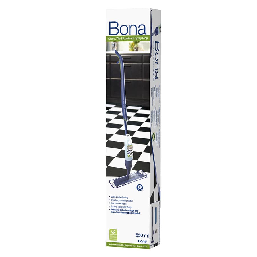 Bona Spray Mop Kit for Stone, Tile & Laminate Floors. Boxed