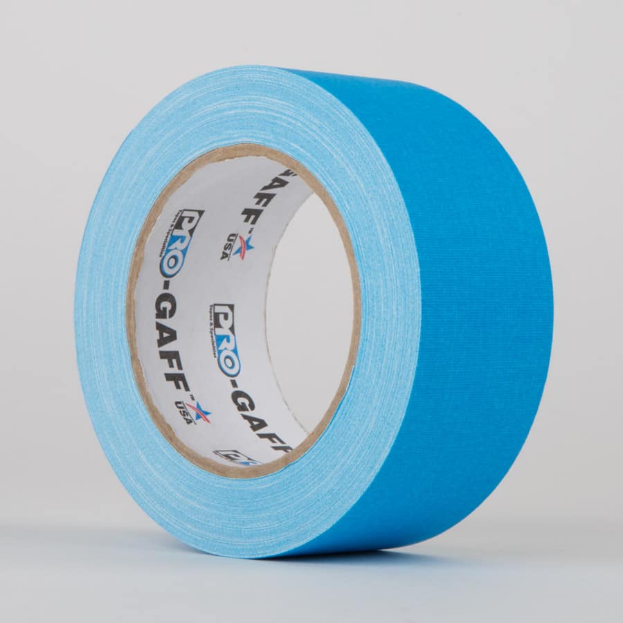 BLUE - ProTapes Pro Gaff Fluorescent Gaffer Tape