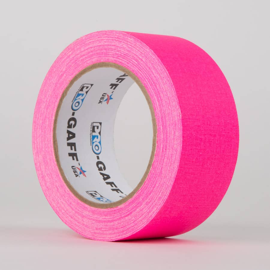 PINK - ProTapes Pro Gaff Fluorescent Gaffer Tape