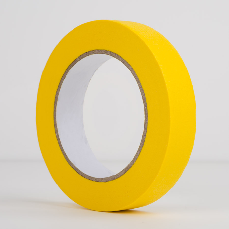 Crepe Paper Masking Tape 24mm yellow