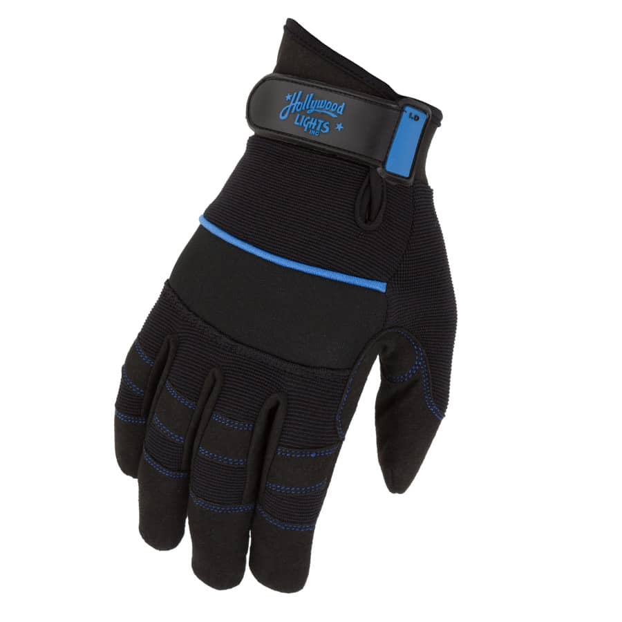Dirty Rigger Comfort Fit Rigger Gloves Custom Printed for Hollywood Lights Inc.