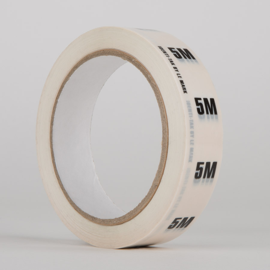 WHITE (5M) Identi-Tak Cable Length ID Tape