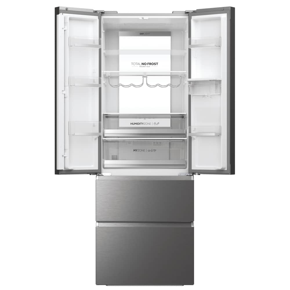 Haier HFW7720EWMP 70cm French Style 4 Door Fridge Freezer Water ...