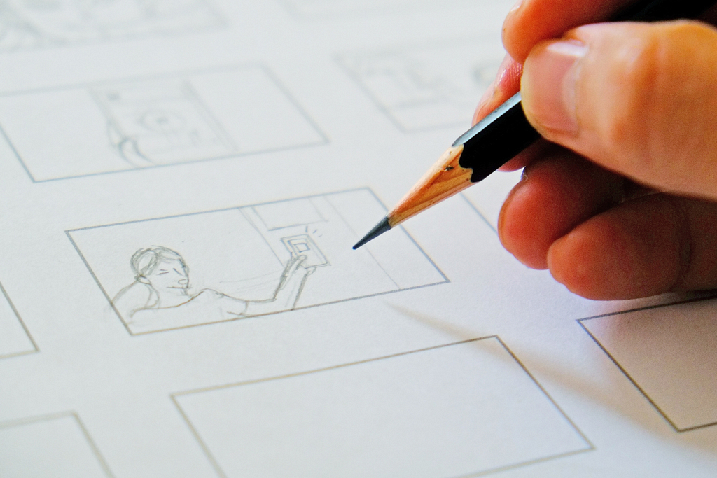 Storyboarding video content - Boom Online Marketing