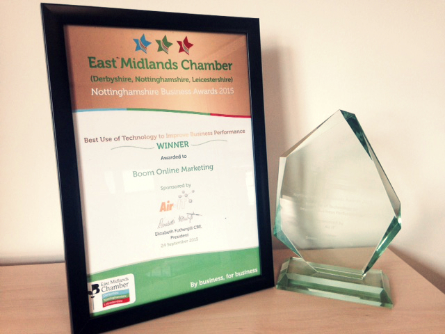 East Midlands Chamber Award