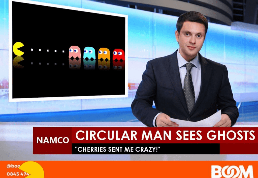 Pacman on the news