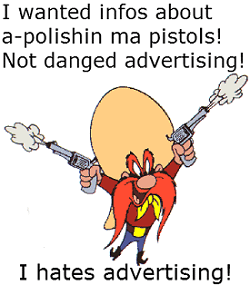 Negative keywords would've stopped PPC gun loving Yosemite Sam land on a PPC advertising page.