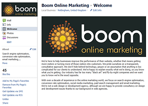 boom online facebook page