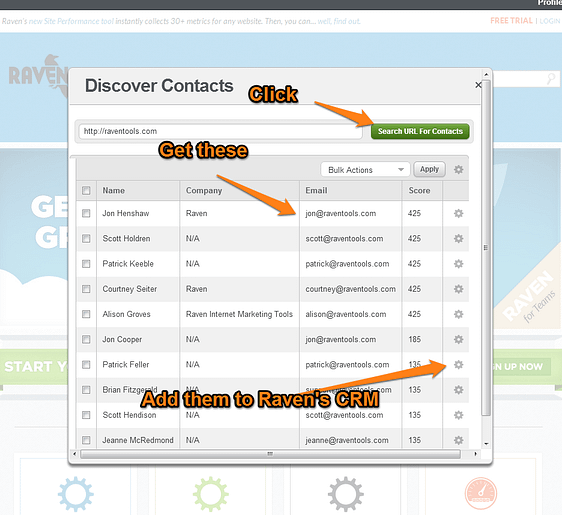 discover contacts 2