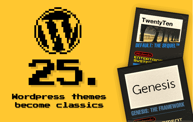 WordPress themes become classics